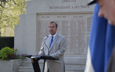 76e anniversaire de la libération de Chalette