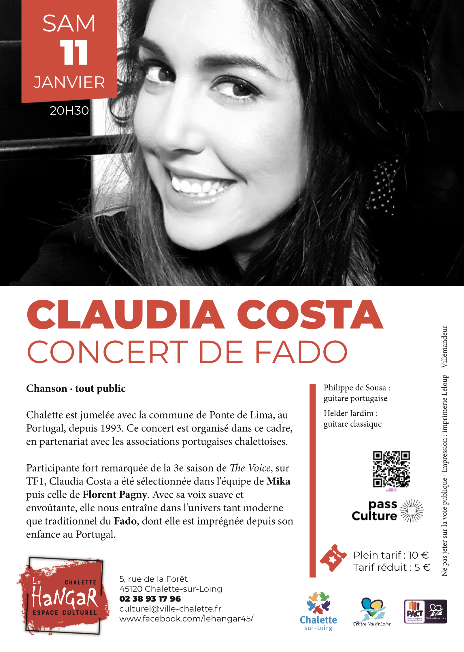 Concert de Fado : Claudia Costa